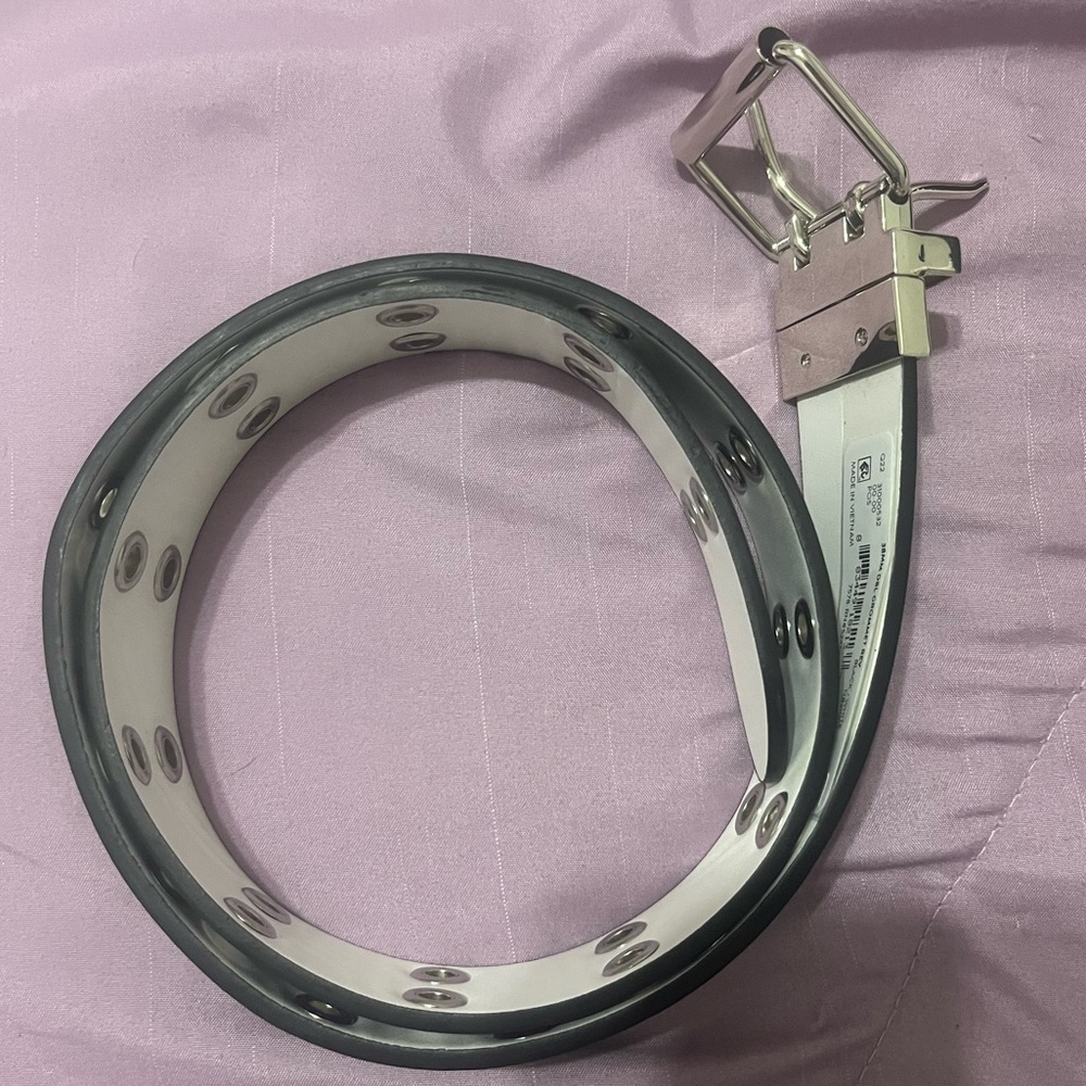 Black Grommet Belt